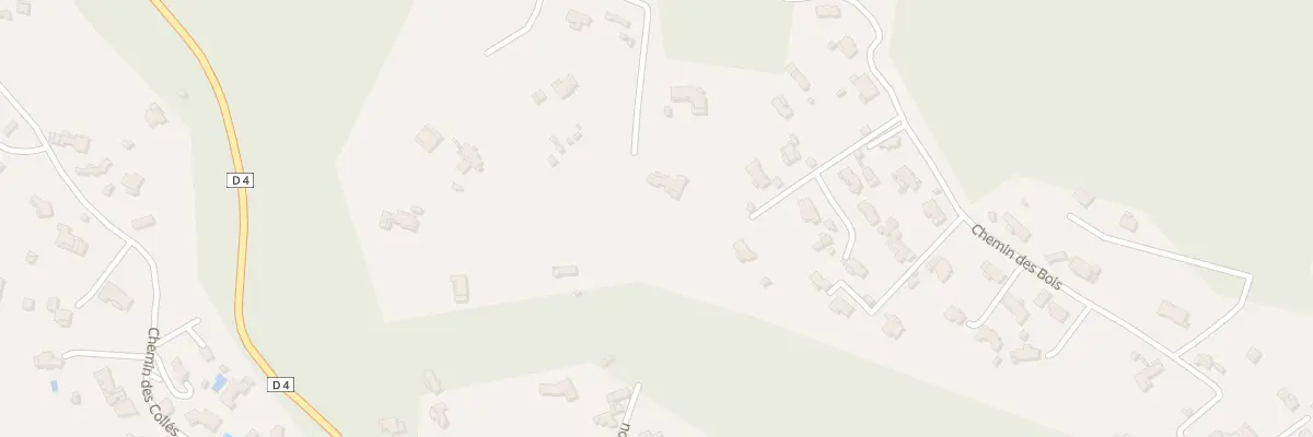 Plan du 634 Les Bois à Saint-Paul-en-Forêt