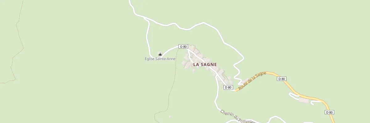 Plan du 2 Che Draio Dou Jas La Sagne à Briançonnet