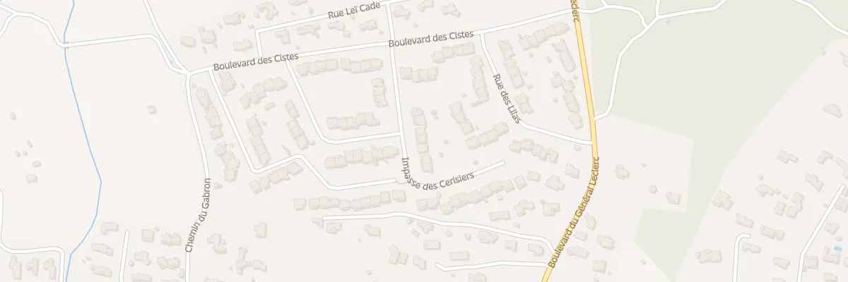 Plan du 125 Imp des Cerisiers à Puget-sur-Argens