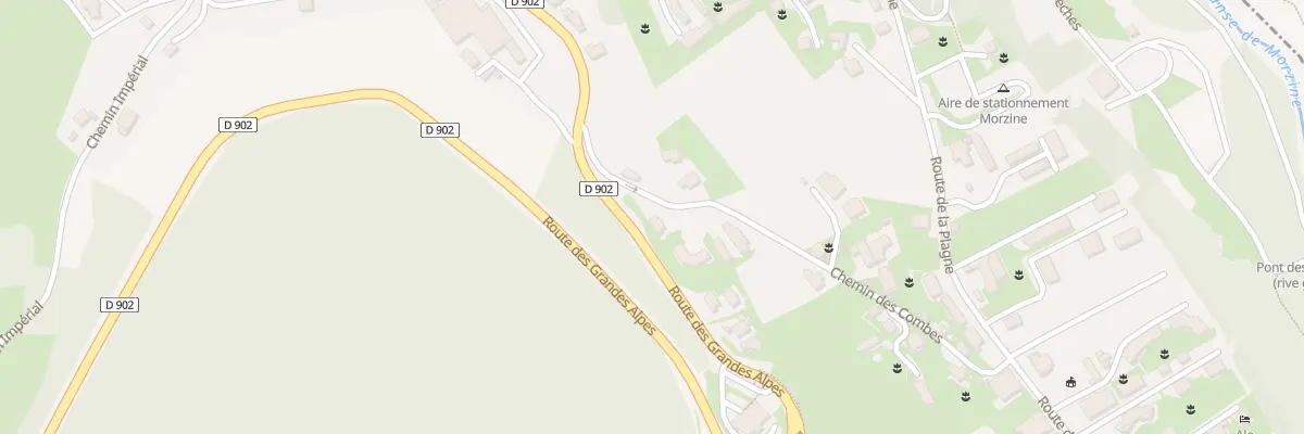 Plan du 281 Che des Combes à Morzine