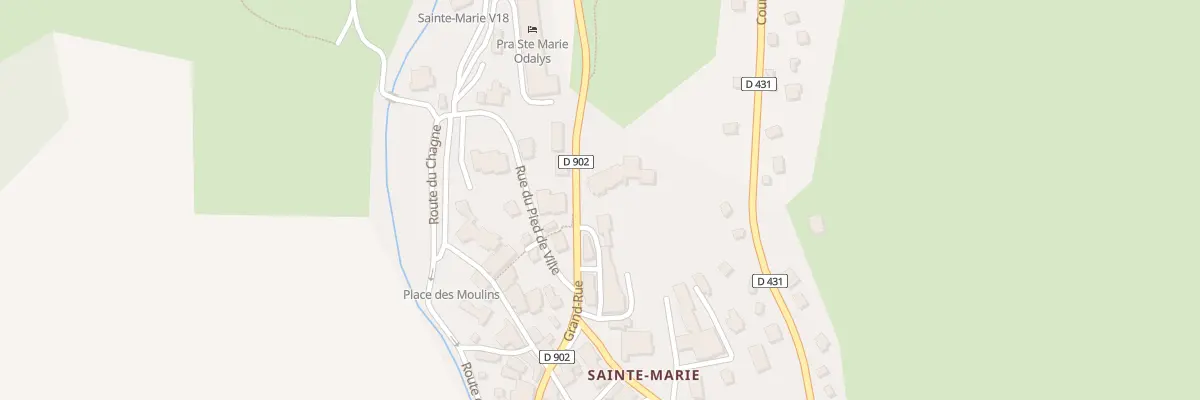 Plan du 101 Grand-Rue à Vars