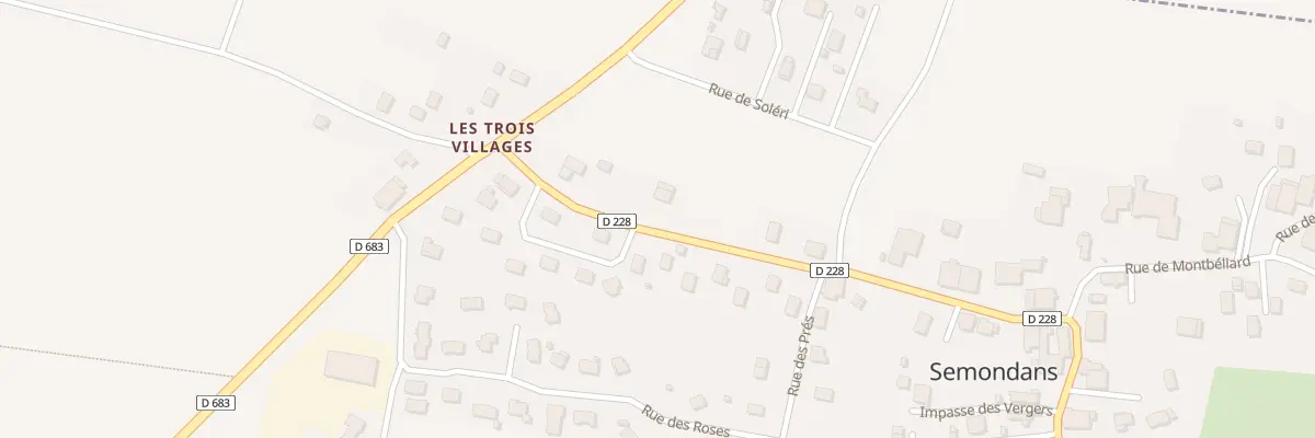 Plan du 12 Rue de la Vieille Vie à Semondans
