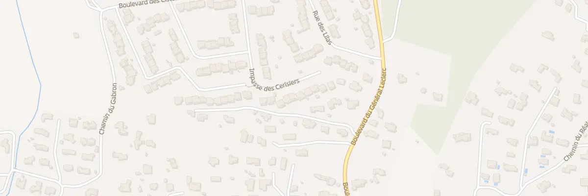 Plan du 234 Imp des Cerisiers à Puget-sur-Argens