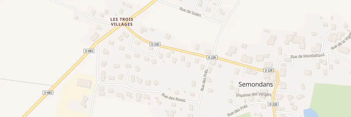 Plan du 21 Rue de la Vieille Vie à Semondans