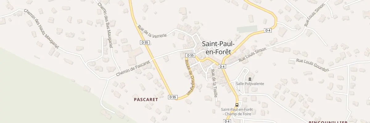 Plan du 5222 Le Village à Saint-Paul-en-Forêt