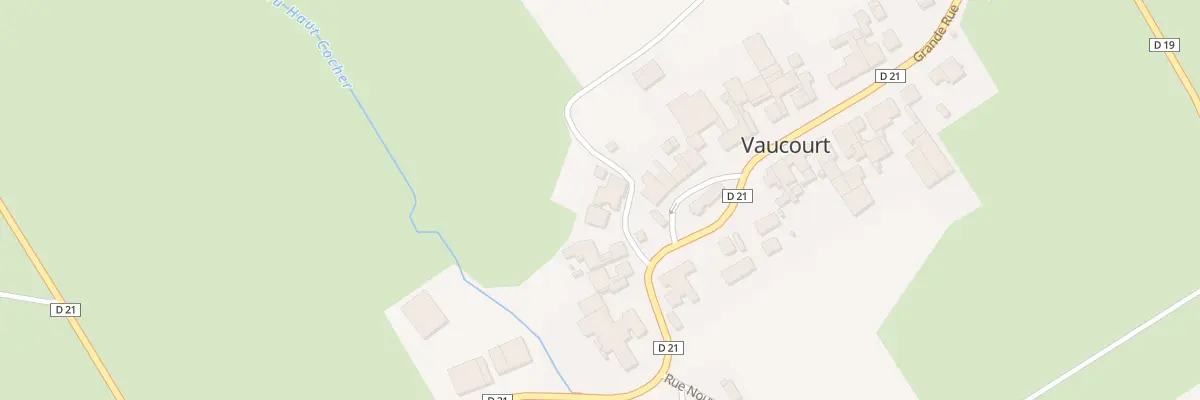 Plan du 27 Rue de la Prairie à Vaucourt
