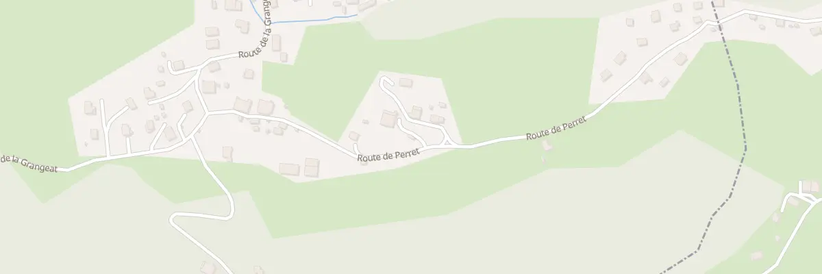 Plan du 275 Rte du Perret à Domancy