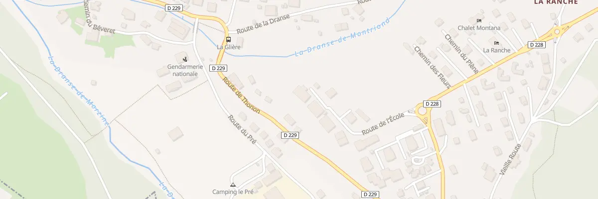Plan du 140 Rte de l’École à Montriond