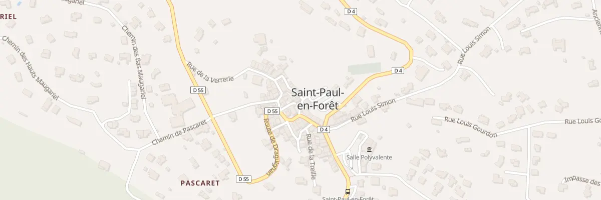 Plan du 5146 Rue du Cimetière à Saint-Paul-en-Forêt