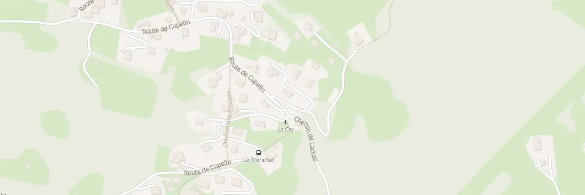 Plan du 3099 Rte de Cupelin à Saint-Gervais-les-Bains