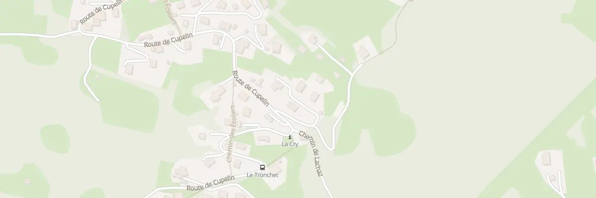 Plan du 3090 Rte de Cupelin à Saint-Gervais-les-Bains