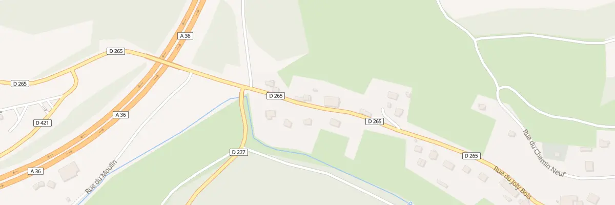 Plan du 16 Rue du Joly Bois à Villars-sous-Écot