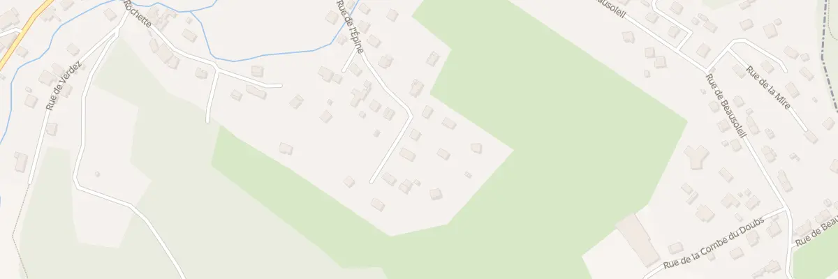 Plan du 15 Rue de l’Epine à Lougres