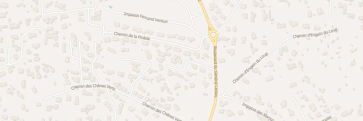 Plan du 957F Bd Général Leclerc à Puget-sur-Argens