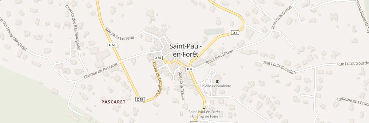 Plan du 28 Rue de Saint Joseph à Saint-Paul-en-Forêt