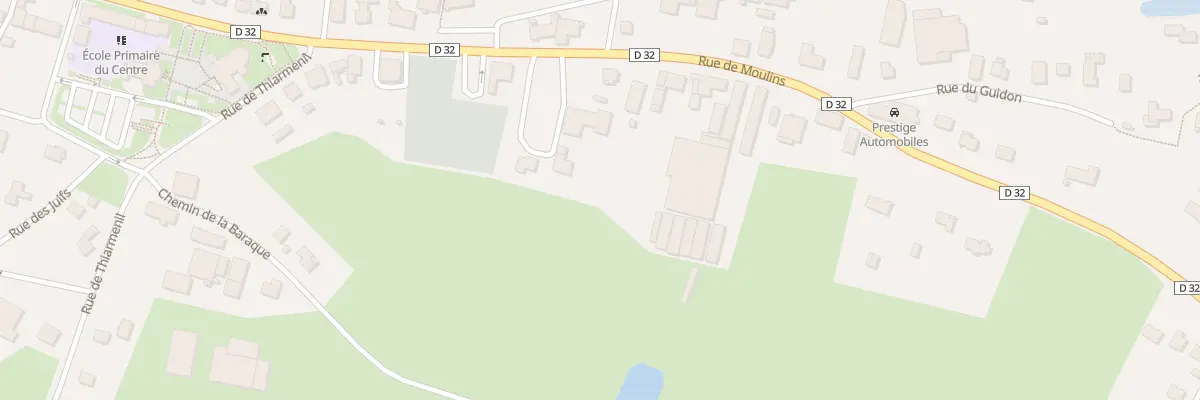 Plan du 61 Rue de Moulins à Jeanménil