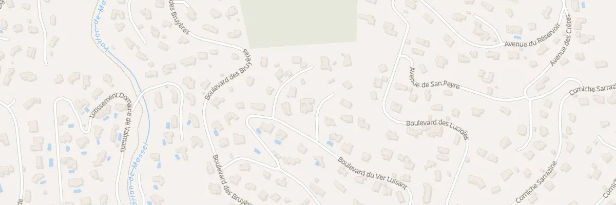 Plan du 51 Imp du Peneque à Roquebrune-sur-Argens