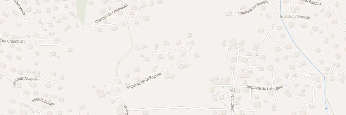 Plan du 295 Imp de la Boesna à Passy