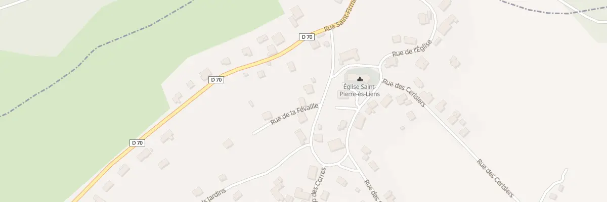 Plan du 8 Rue de la Févaille à Fremifontaine