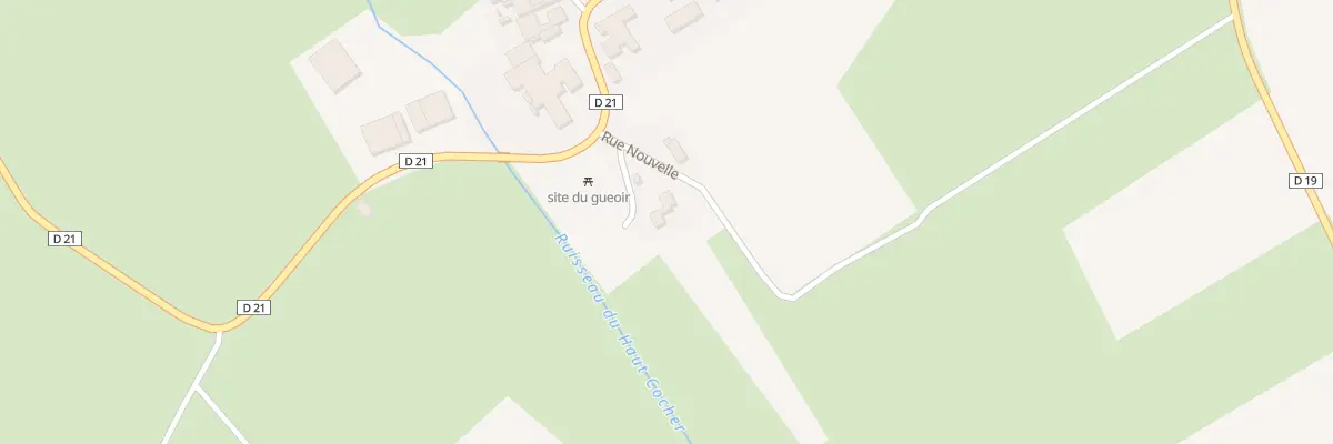 Plan du 32 Rue Nouvelle à Vaucourt