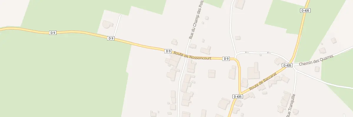 Plan du 19 Rue du Haut Pertuis à Ménil-sur-Belvitte