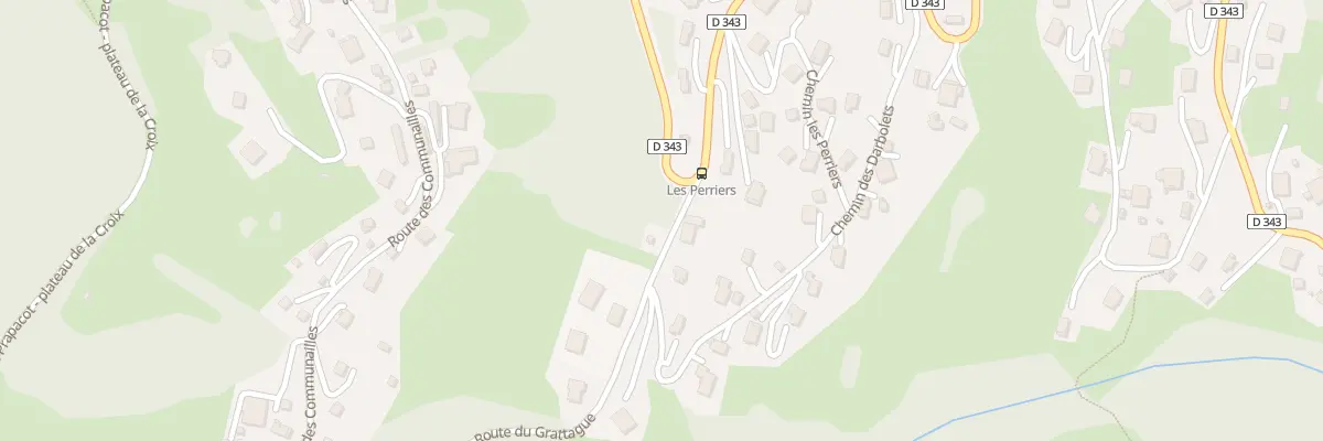 Plan du 38 Rte du Grattague à Saint-Gervais-les-Bains