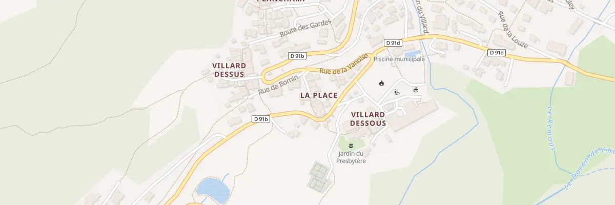 Plan du 58 Rue du Four de Philibert à Champagny-en-Vanoise