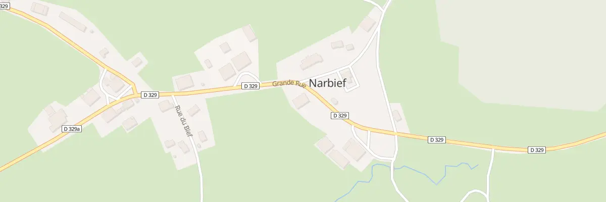 Plan du 7 Rue Grande Rue à Narbief