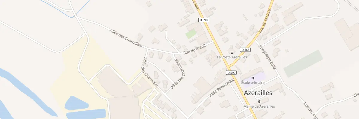 Plan du 3 Rue du Breuil à Azerailles