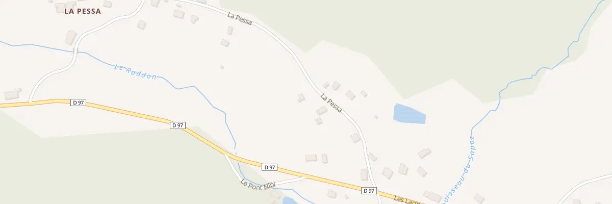 Plan du 351 Les Larmets à Fresse