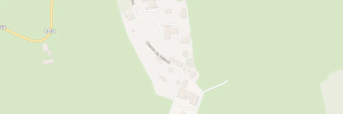 Plan du 5 Che du Valbirin à Froidevaux