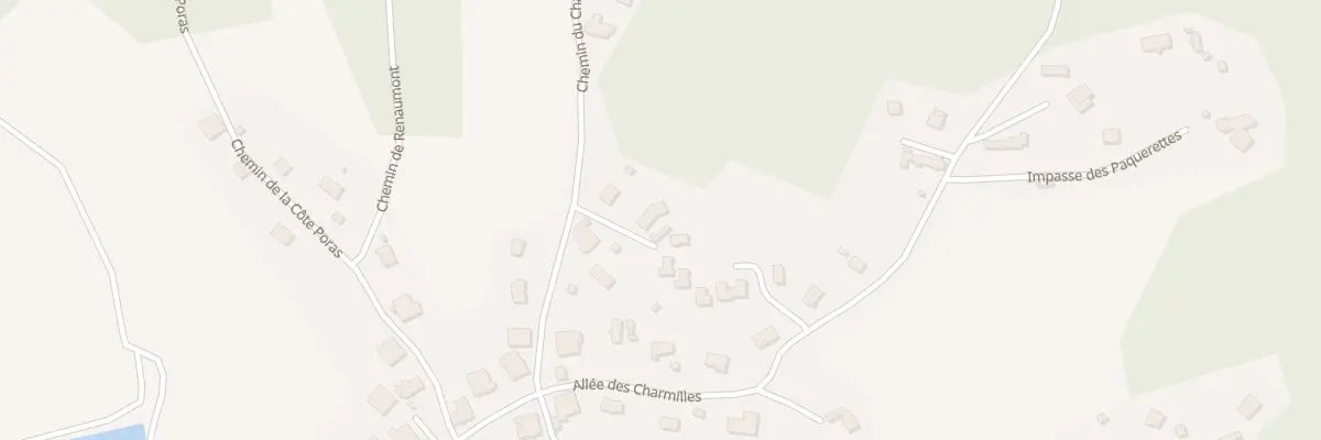 Plan du 4T Che du Champey à Champagney
