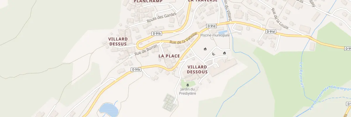 Plan du 7622 La Place à Champagny-en-Vanoise