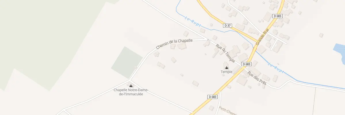 Plan du 5 Che de la Chapelle à Aibre