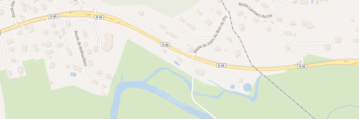 Plan du 48 Rte de Bréhavillers au Syndicat