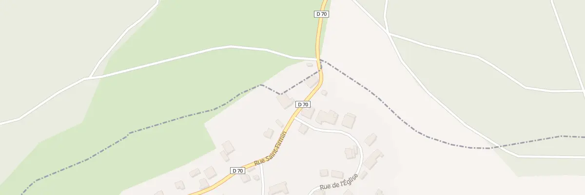 Plan du 31 Rue Saint Firmin à Fremifontaine
