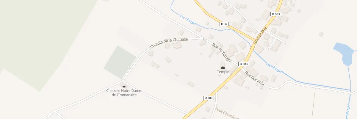 Plan du 3B Che de la Chapelle à Aibre