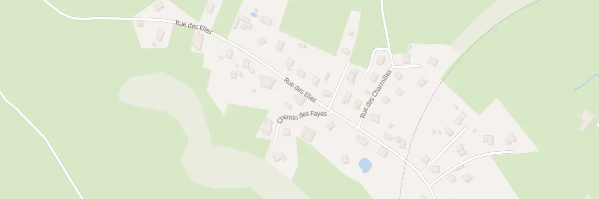 Plan du 169 Rue des Elies à Laval-sur-Vologne
