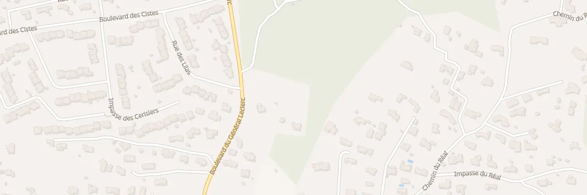 Plan du 1558B Bd Général Leclerc à Puget-sur-Argens