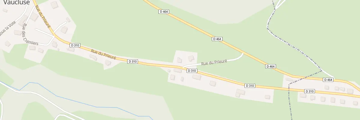 Plan du 29 Rue du Prieure à Vaucluse