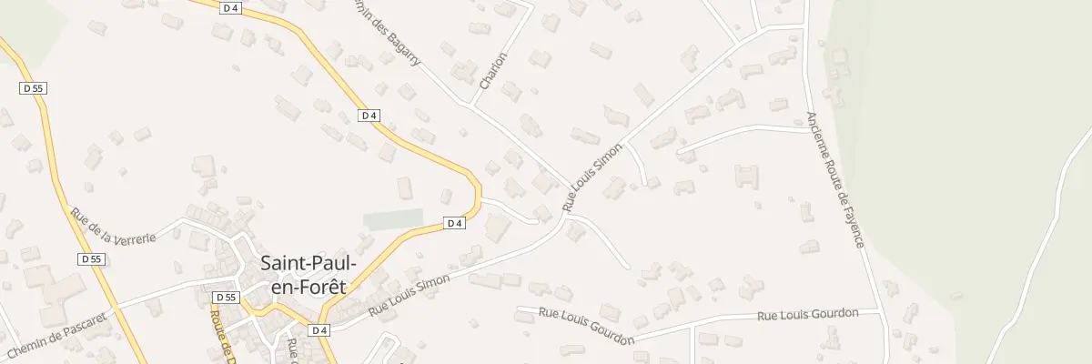 Plan du 5416 Charlon à Saint-Paul-en-Forêt