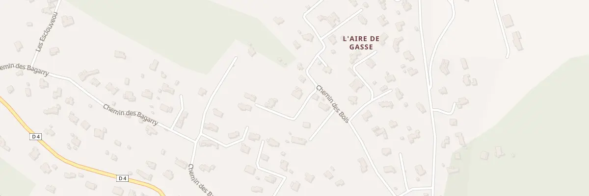Plan du 5468 Les Bagarry à Saint-Paul-en-Forêt