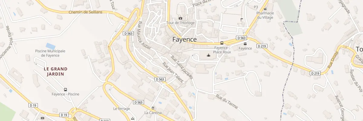 Plan du 6586 Ptte de l’Olivier à Fayence