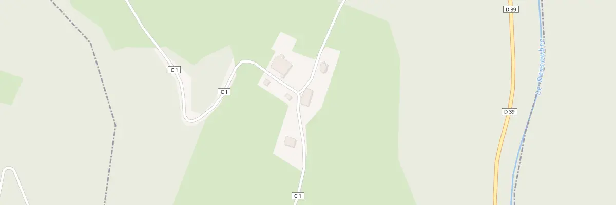 Plan du 3 Rte de Fremondans à Vaucluse