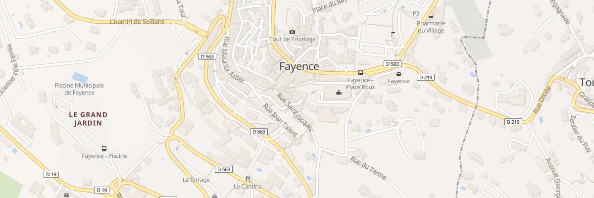Plan du 6584 Ptte de l’Olivier à Fayence