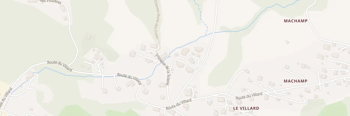 Plan du 108 Imp de la Scierie à Samoëns