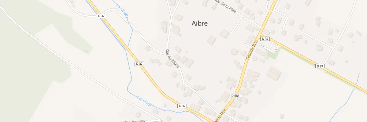 Plan du 10 Rue du Mont à Aibre