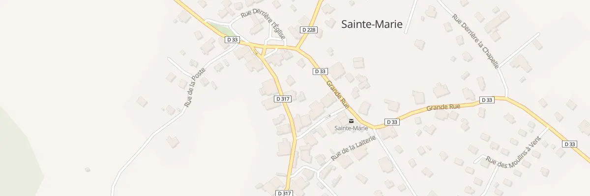 Plan du 5 Rue de Lougres à Sainte-Marie