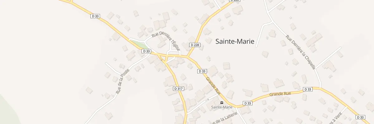 Plan du 12 Gr Grande Rue à Sainte-Marie