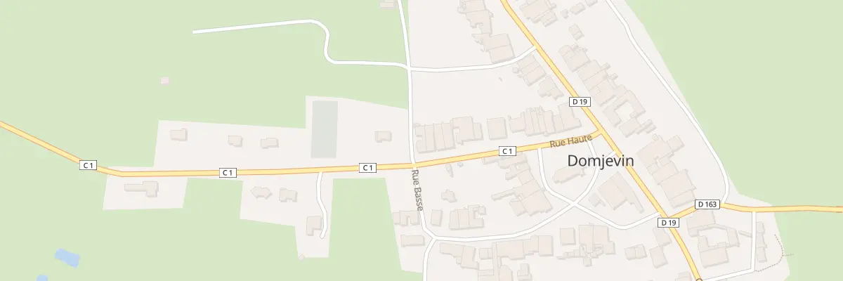 Plan du 86 Rue Haute à Domjevin